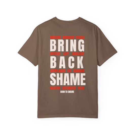 BRING BACK SHAME