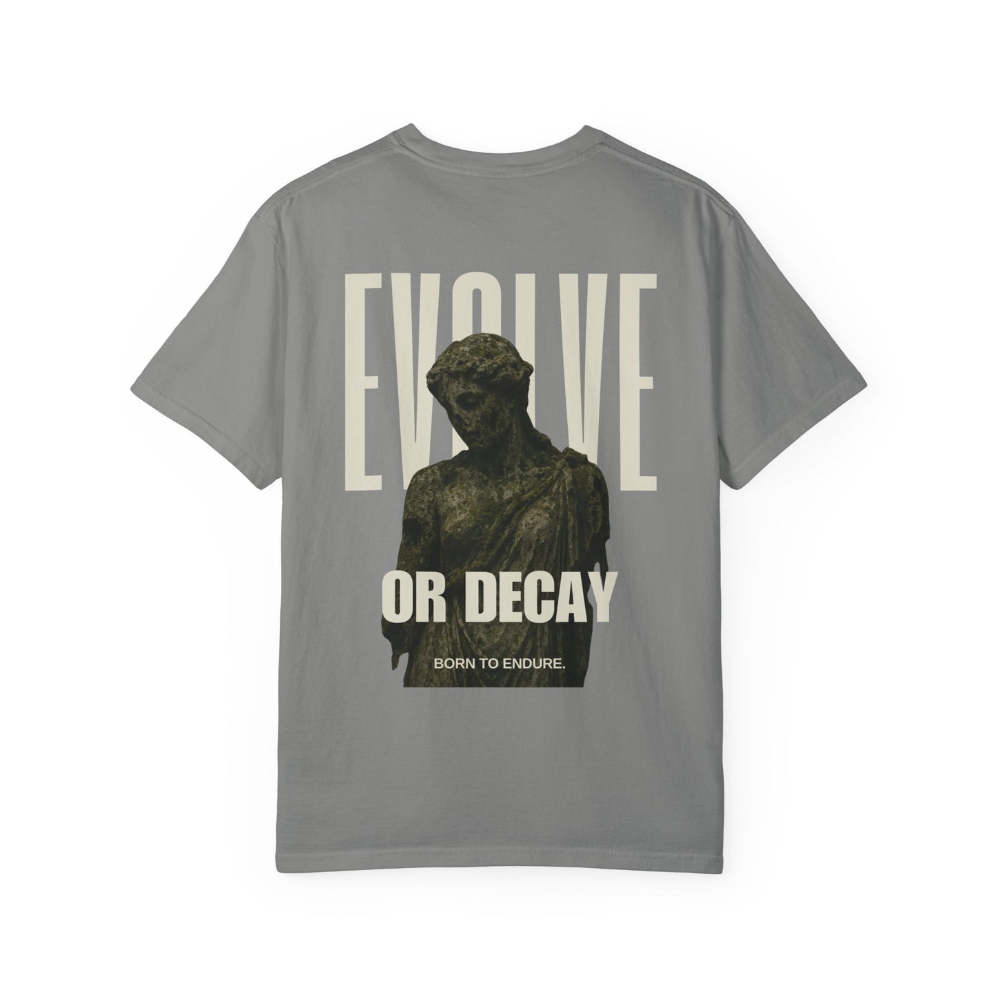 EVOLVE OR DECAY