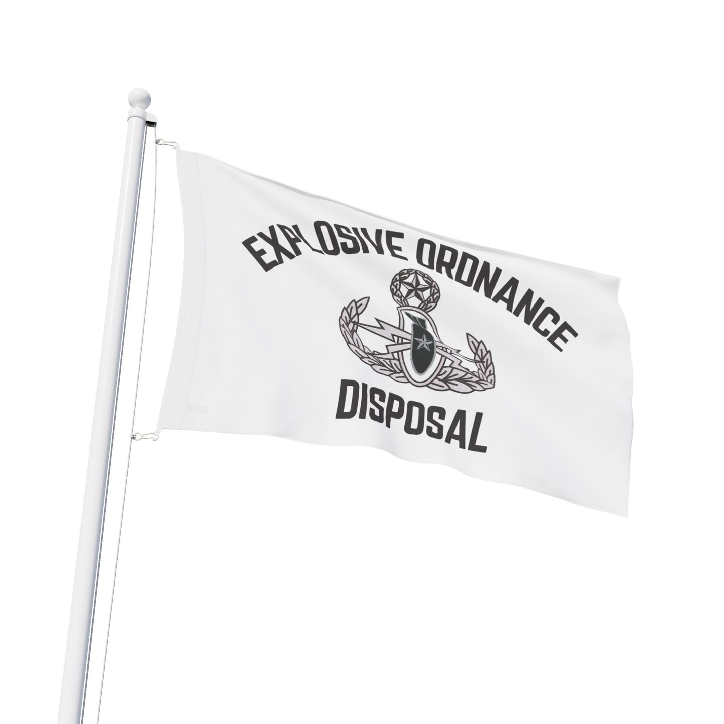 CRAB FLAG WHITE