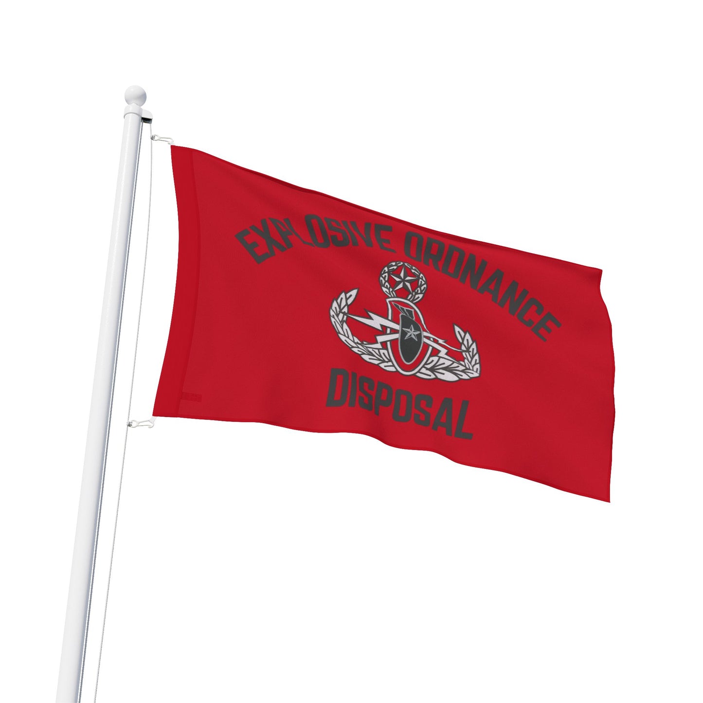 CRAB FLAG RED