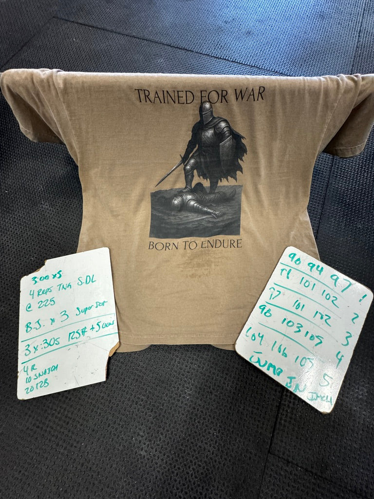 TRAINED FOR WAR